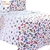 Kit Cobreleito Borboletas Percal 180 Fios Dupla Face Queen Size 03 Peças - loja online