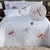 Cobre Leito Cama Queen Bordado Libélula 3 Peças - comprar online