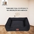 Cama Pet Grande Quadrada 100% Impermeável - Departamix