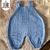 Jardineira Bebê Tricot Regata Neném Macio Resistente - loja online