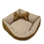 Cama Pet de Canto Impermeável Grande 50x50