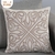 Capa de Almofada 45x45 Jacquard Sala e Quarto Dupla Face - loja online