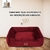 Cama Pet Cachorro Gato Grande Quadrada Suede Com Ziper na internet