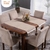 Caminho de Mesa Páscoa 1 Peça 1.30m x 46cm 75% Juta / 25% Malva Bege - comprar online