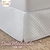Saia Para Box Matelada Cama King Branco Quadriculado - comprar online