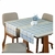 Caminho Trilho de Mesa Toalha Páscoa 130x40cm Coelho Decorar - Departamix