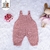 Jardineira Bebê Tricot Regata Neném Macio Resistente - comprar online