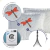 Kit 02 Capas de Almofada Bordada Libélula - Departamix
