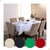 Toalha de Mesa 10 Lugares Basic 3,00x1,40m Liso Tecido Oxford
