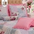 Kit Cobre Leito Colcha Queen Babados Hotel Pousada 6 Peças - comprar online