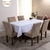 Toalha de Mesa 10 Lugares Basic 3,00x1,40m Liso Tecido Oxford - loja online
