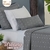 Kit Cobre Leito Solteiro Bordado Urbany Hipercal 400 Fios - Departamix