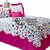 Kit Cobre Leito Colcha Queen Babados Hotel Pousada 6 Peças na internet