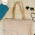 Sacola Bolsa de Praia Impermeável com Zíper e Bolso Interno - loja online