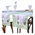 Caminho Trilho de Mesa 125x43cm Estampado Microfibra