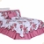 Kit Cobre Leito Colcha Queen Babados Hotel Pousada 6 Peças