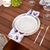 Kit 2 Guardanapos de Mesa Posta Estampa 35cm Natal Ano Novo na internet