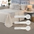 Imagem do Kit Peseira para Cama Queen Com Almofadas Cheias de Brinde