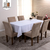 Toalha de Mesa 8 Lugares Basic 2,50x1,40m Liso Tecido Oxford na internet