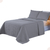 Kit Colcha Cobre Leito Matelado Queen 3 Pçs Percal 300 Fios - loja online