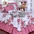Kit Cobre Leito Colcha Queen Babados Hotel Pousada 6 Peças - comprar online