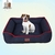 Cama Pet Grande Quadrada Bethoven Jeans Azul na internet