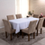 Toalha de Mesa 4 Lugares 1,45x1,40 1 Peça Tecido Oxford Liso na internet