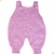 Jardineira Bebê Tricot Regata Neném Macio Resistente - comprar online
