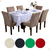 Toalha de Mesa 6 Lugares 2,00x1,40 1 Peça Tecido Oxford Liso - comprar online