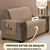 Capa para Sofá King 2 Lugares Face Única 1,20m com Bolsos - loja online