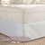Saia Para Box Matelada Cama King Branco Quadriculado - Departamix