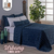 Kit Cobre Leito Casal King Bordado Urbany Hipercal 400 Fios - Departamix