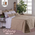 Kit Cobre Leito Casal Queen Bordado Urbany Hipercal 400 Fios - Departamix