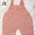 Jardineira Bebê Tricot Regata Neném Macio Resistente - loja online