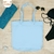 Sacola Bolsa de Praia Impermeável com Zíper e Bolso Interno - Departamix