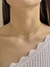 Choker dupla dourada com bolinhas - comprar online