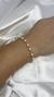 Pulseira dourada com pérola - comprar online