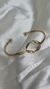 Bracelete nozinho dourado na internet