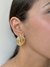 Brinco caracol dourado - comprar online
