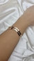 Bracelete duplo em v dourado - comprar online