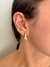 Brinco gota dupla dourado - comprar online