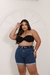 SHORT MOM BARRA VIRADA PLUS SIZE COM LYCRA TAMAHO :46 AO 54 ACOMPANHA CINTO NA PEÇA - comprar online