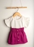CONJUNTO SAIA+CAMISETA