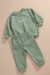CONJUNTO MOLETOM VERDE MENTA - Looktitos