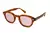Óculos de sol de acetato masculino redondo pequeno vintage