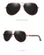 Óculos de sol de metal com lentes polarizadas - loja online