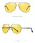 Óculos de sol de metal com lentes polarizadas - loja online