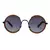 Óculos de sol polarizados de madeira gradiente cinza lentes uv400 estilo retro