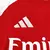 Camisa Arsenal I 24/25 - Torcedor Adidas Feminina - Vermelha com detalhes em branco - Fanatic Sports