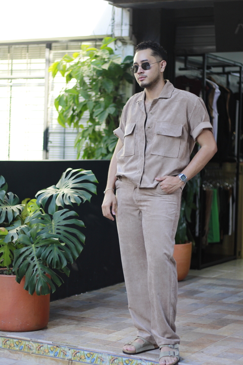 Set corduroy